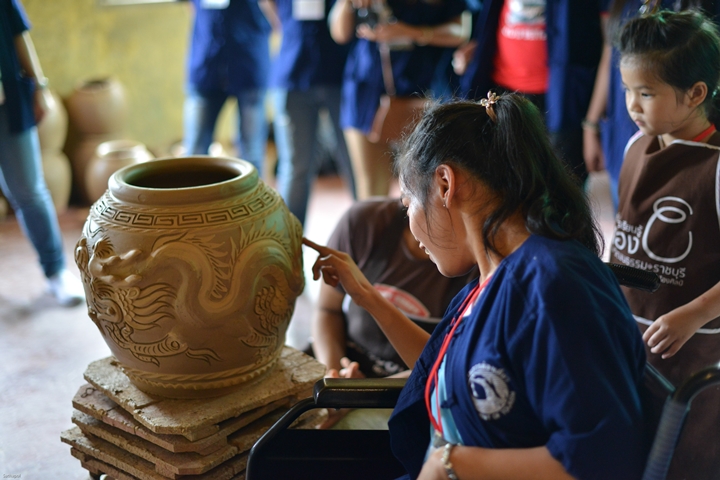 สานฝันผู้พิการและผู้สูงอายุพาเที่ยว จ.ราชบุรี  ท่องเที่ยวสร้างสรรค์ สานฝันเพื่อคนทั้งมวล กับกรมการท่องเที่ยว