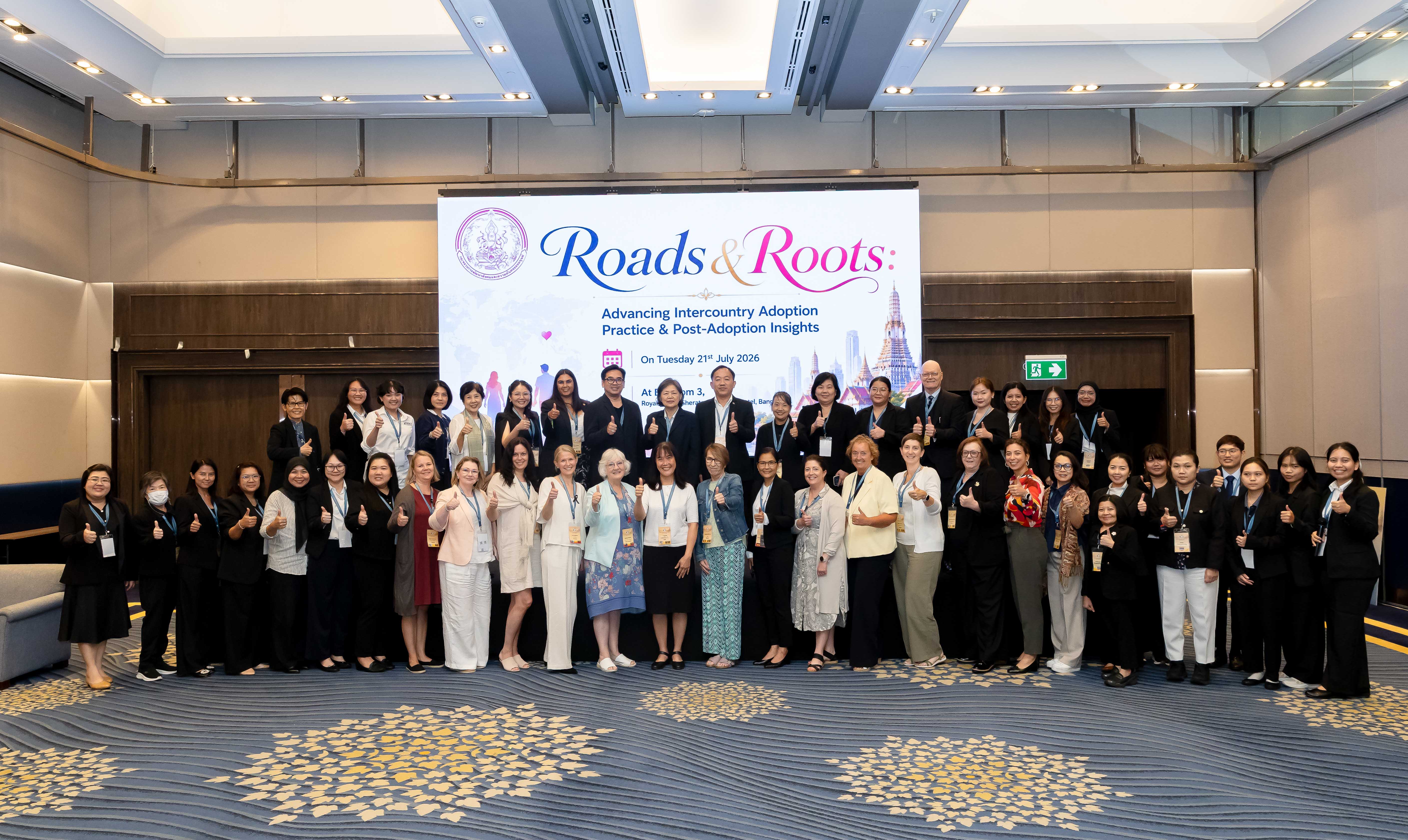 ดย. จัดการประชุมหารือระดับนานาชาติด้านบุตรบุญธรรม &ldquo;Roads & Roots: Advancing Intercountry Adoption Practice & Post-Adoption Insights&rdquo;