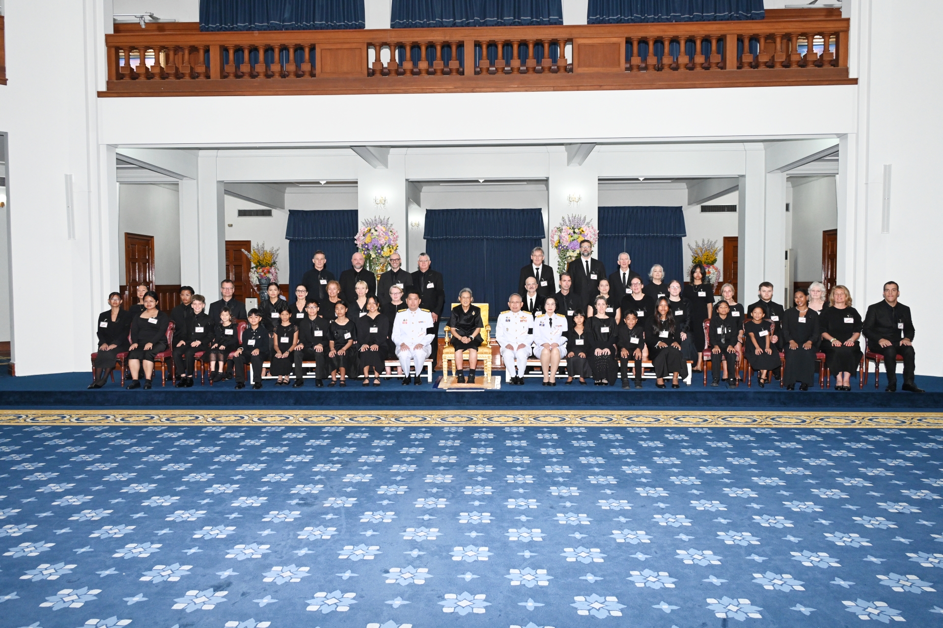 สมเด็จพระกนิษฐาธิราชเจ้า กรมสมเด็จพระเทพรัตนราชสุดาฯ สยามบรมราชกุมารี พระราชทานพระราชวโรกาสให้ผู้เข้าร่วมโครงการ &ldquo;สู่มาตุภูมิ ครั้งที่ 10&rdquo; เข้าเฝ้าทูลละอองพระบาท